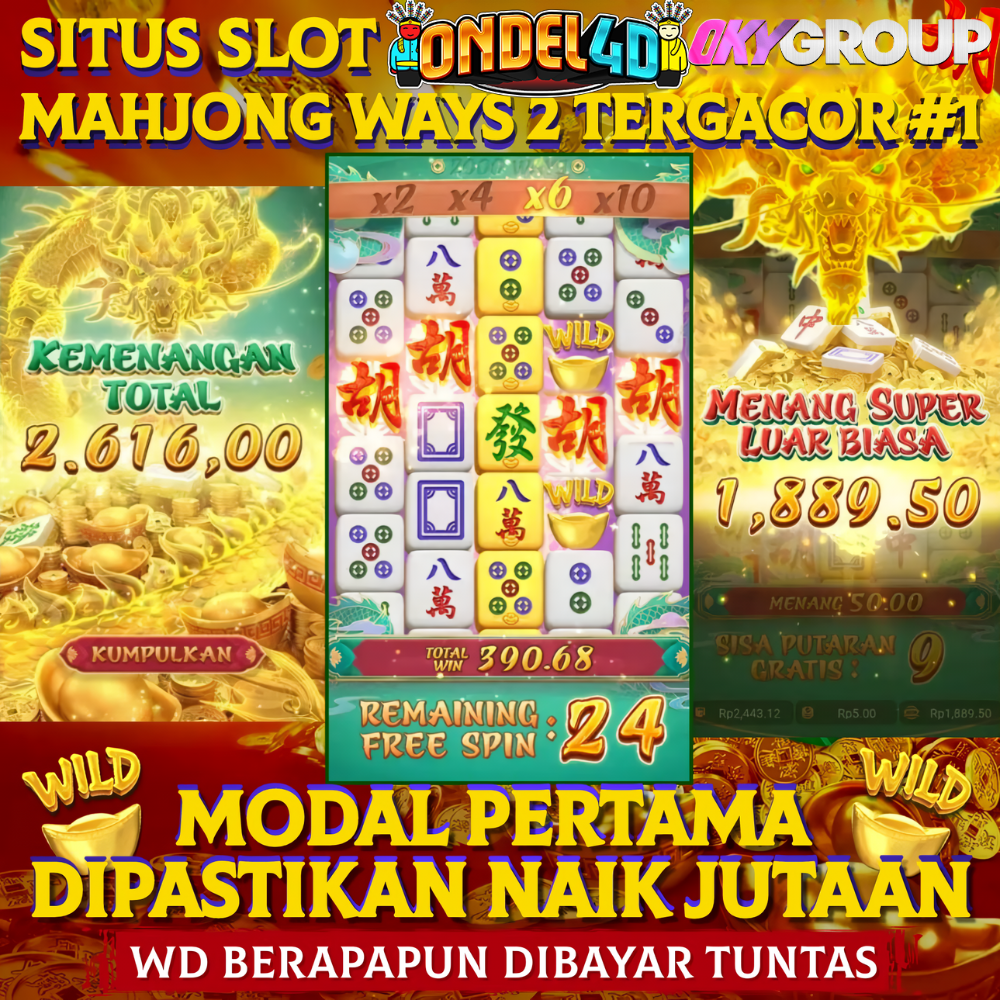 Situs Slot Ondel4D Mahjong Ways 2 TerGacor #1